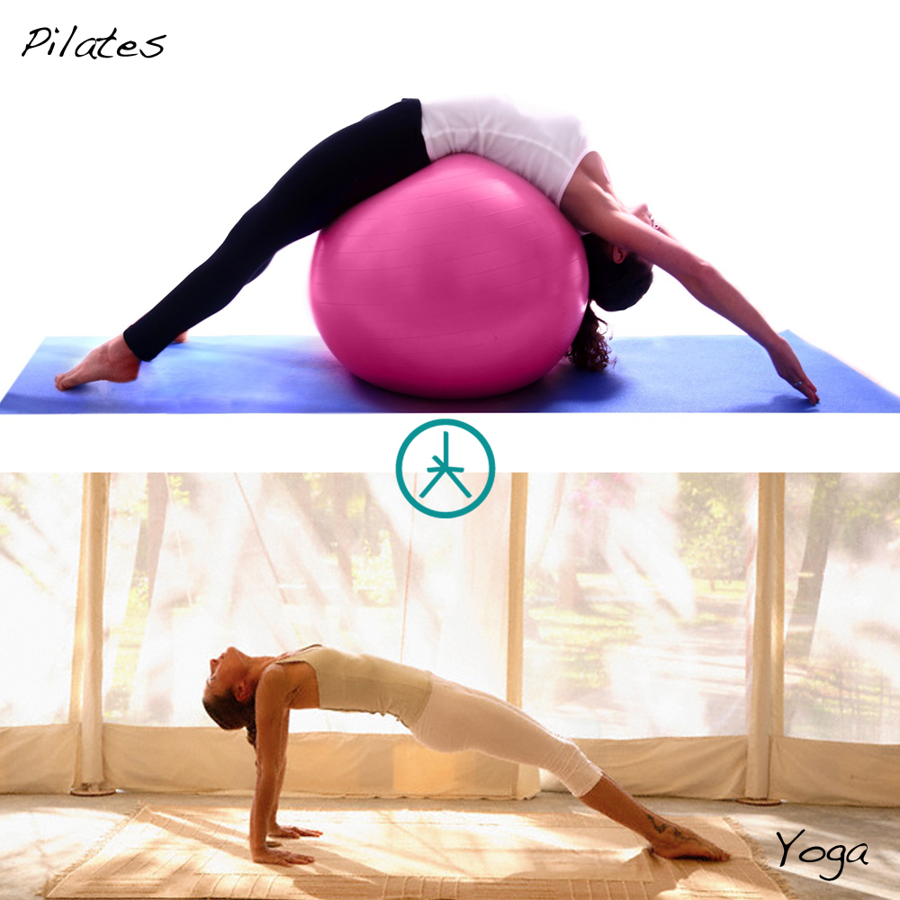Pilates ou Yoga?